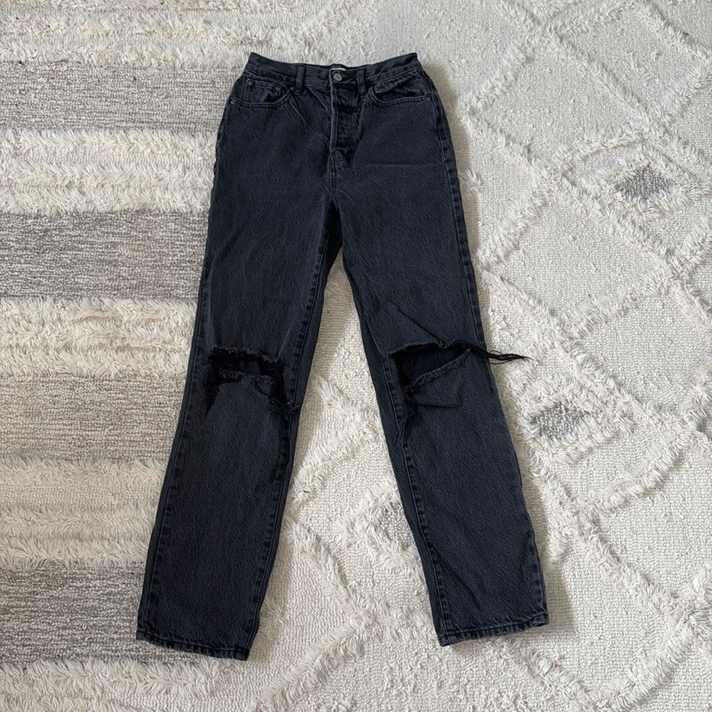 PacSun Black Dad Jeans